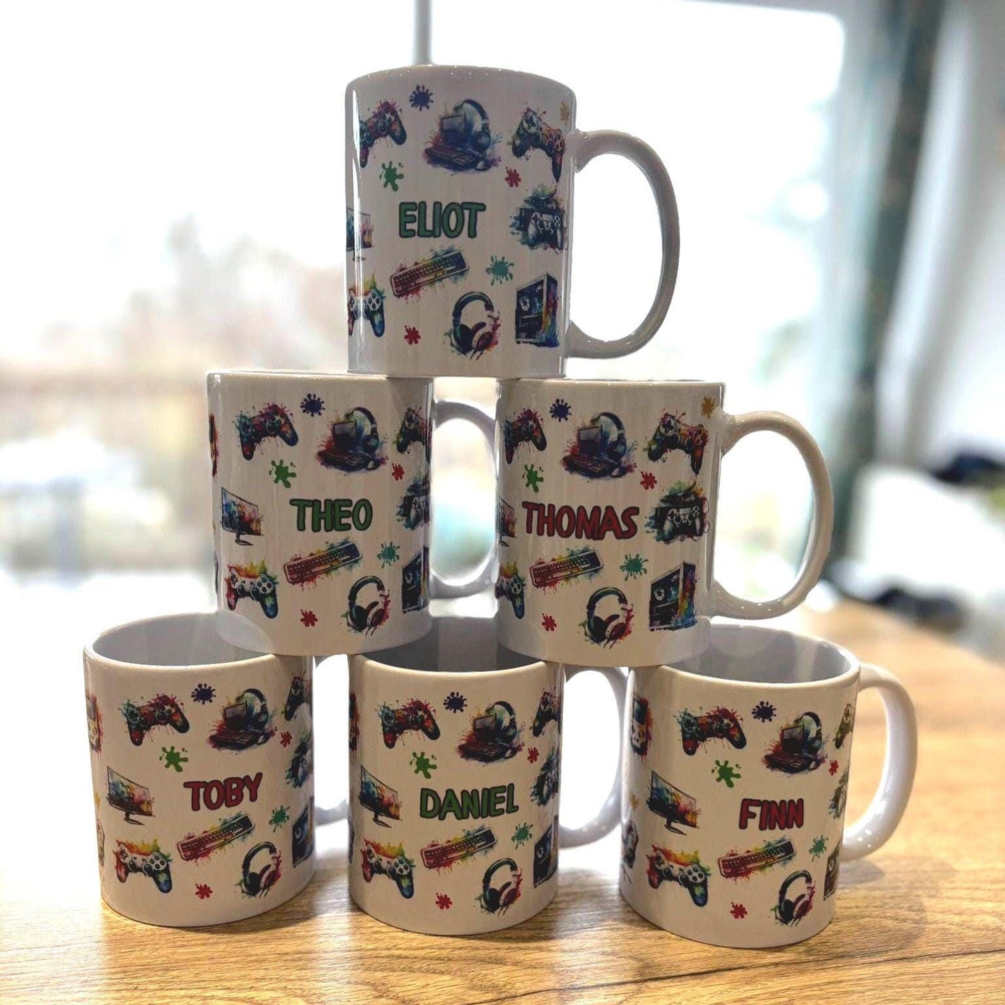Personalised Gaming Coffee Cup