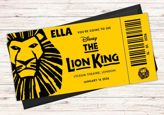 Custom Lion King Voucher