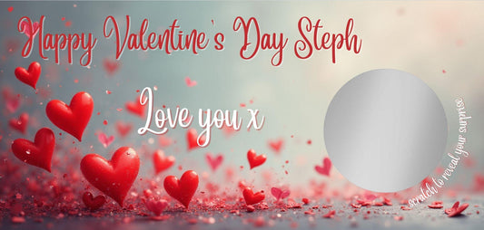 Personalised Valentine’s Scratch Voucher