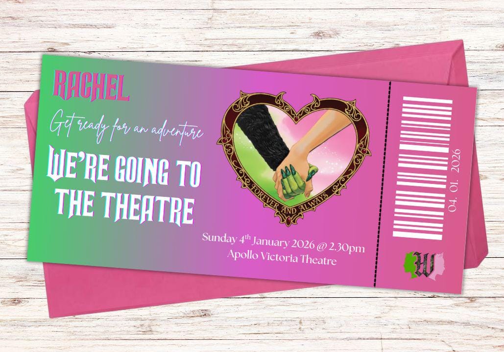 Wicked Musical or Cinema Voucher