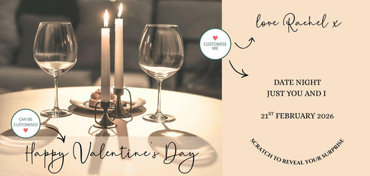 Personalised Valentine’s Dinner Voucher