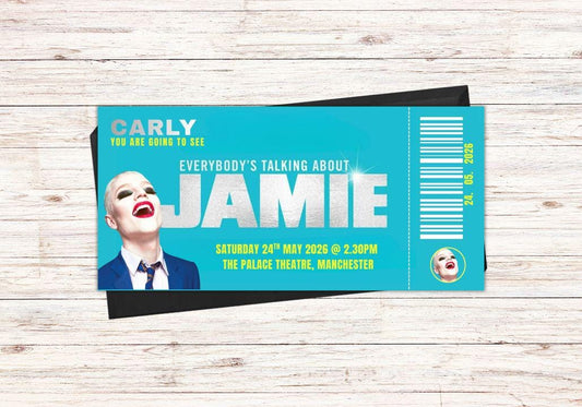 Everybody's talking about Jamie Ticket Print Style Voucher