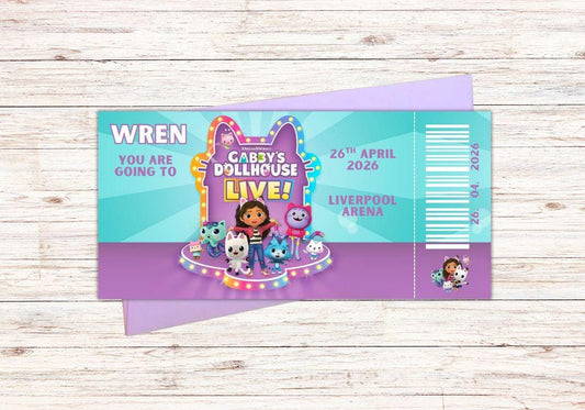 Gabby's Dollhouse Live! Concert Ticket