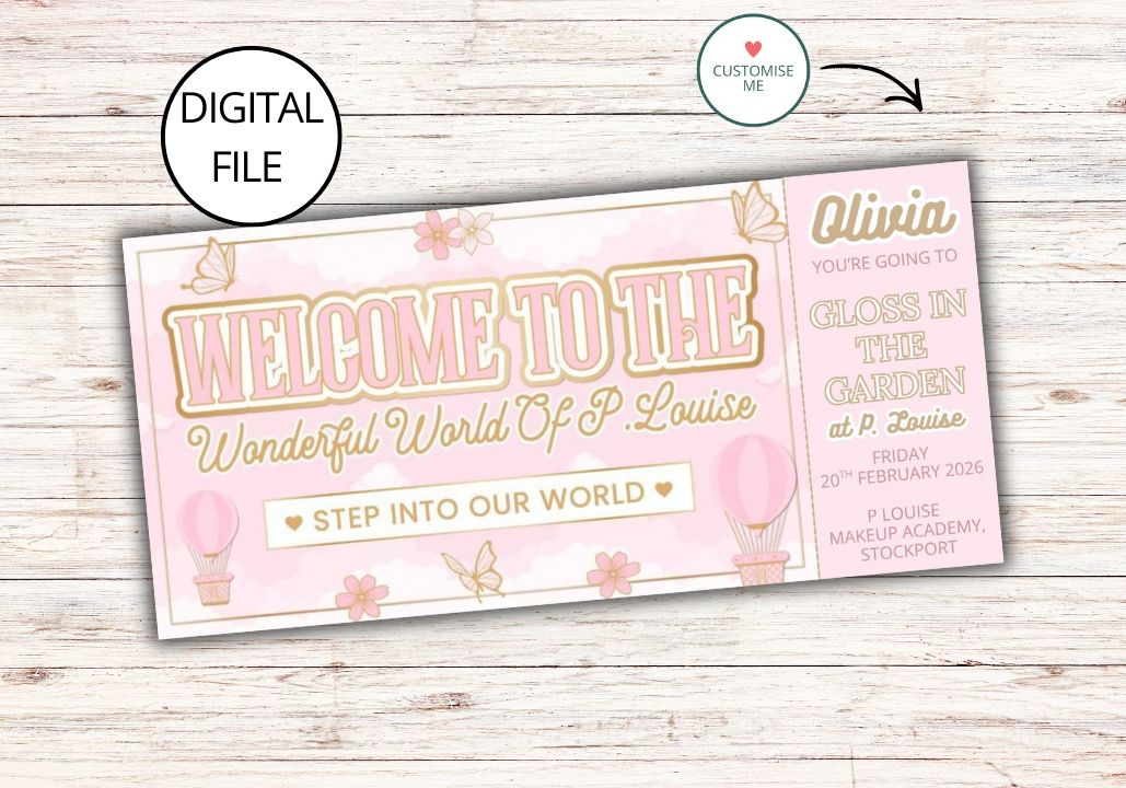 DIGITAL PLouise Gift Voucher