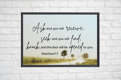 Bible Verse Prints Set of 9 - Digital Download