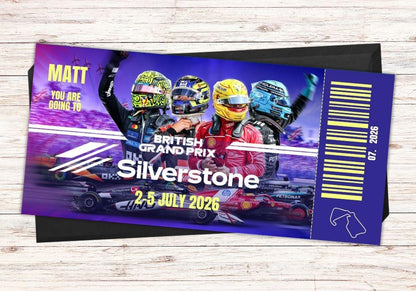 Formula 1 Silverstone 2026 Gift Voucher