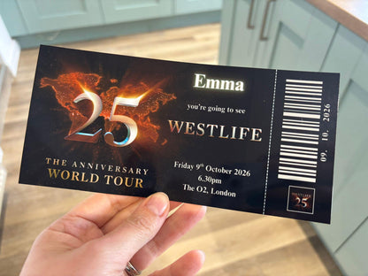 Custom Musical or Theatre Voucher for any event