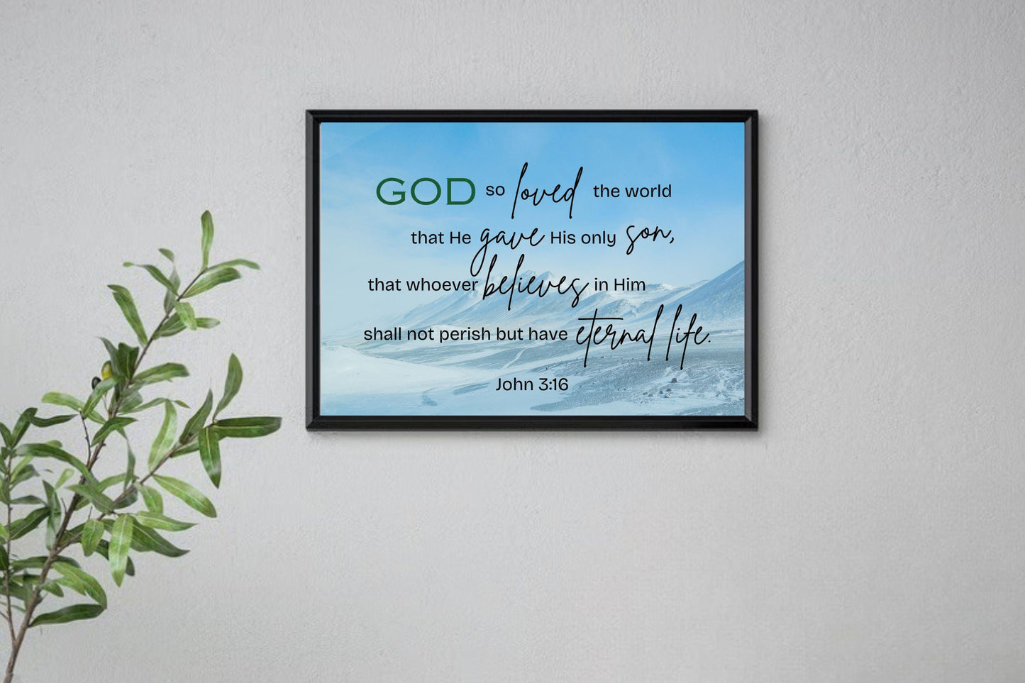 Bible Verse Prints Set of 9 - Digital Download