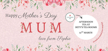Personalised Mother’s Day Scratch Voucher