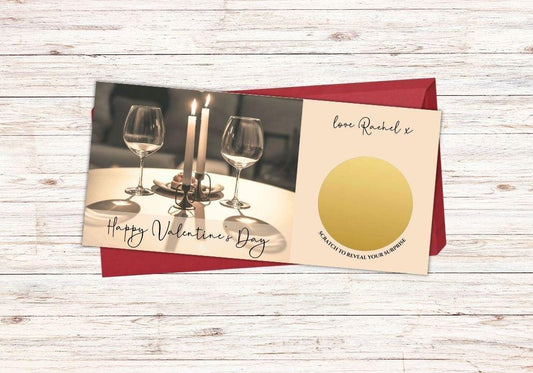 Personalised Valentine’s Dinner Voucher