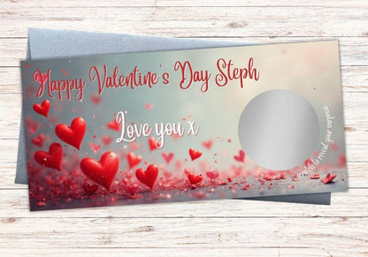 Personalised Valentine’s Scratch Voucher