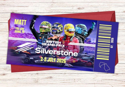 Formula 1 Silverstone 2026 Gift Voucher