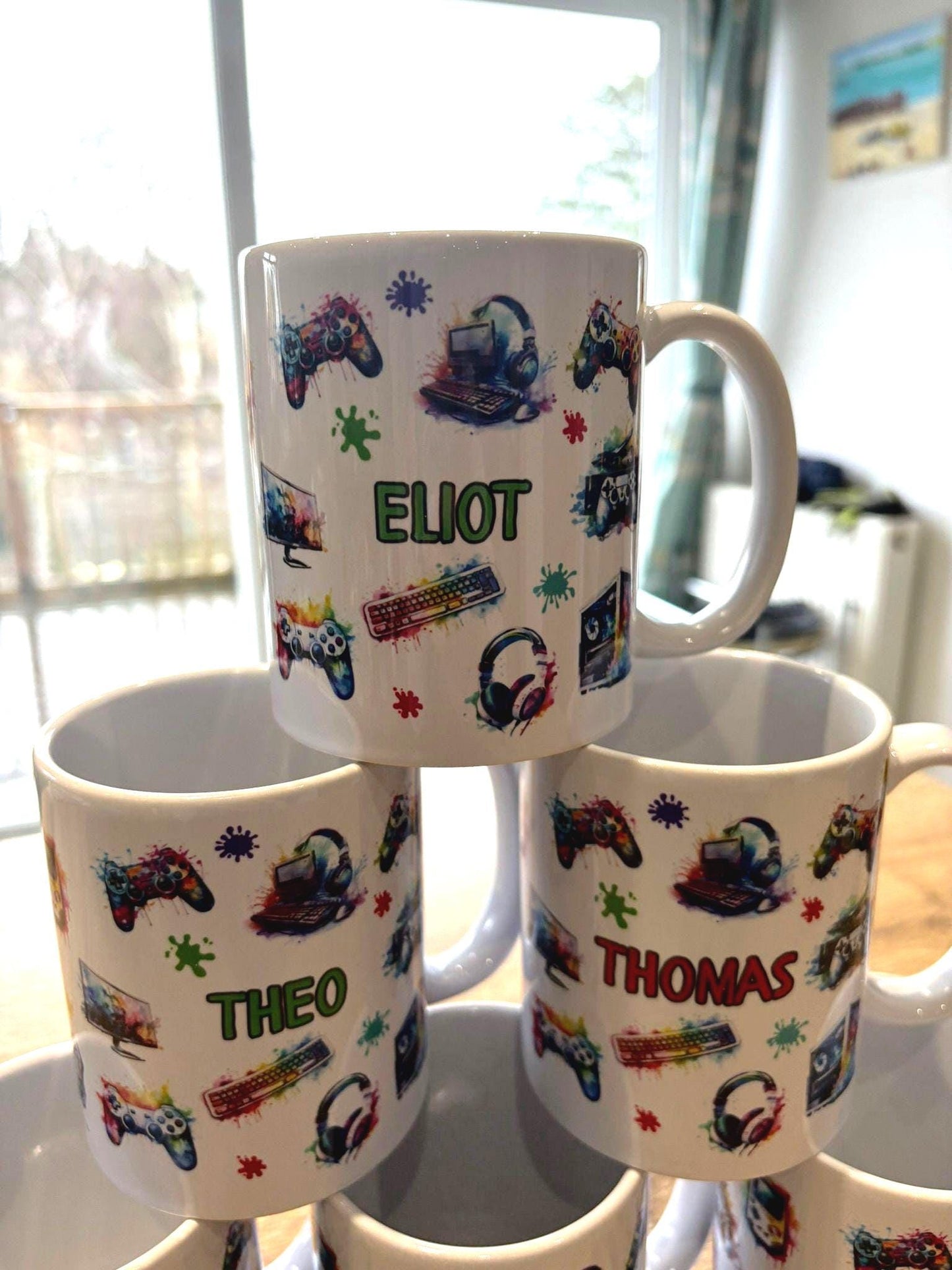 Personalised Gaming Coffee Cup