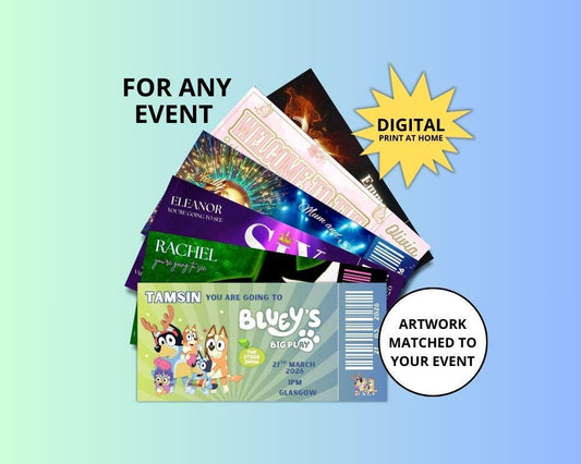 Digital Custom Voucher for any event