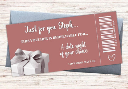 Personalised Experience Gift Voucher