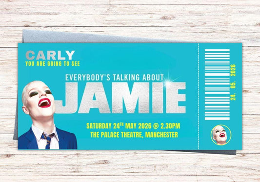 Everybody's talking about Jamie Ticket Print Style Voucher