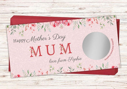 Personalised Mother’s Day Scratch Voucher