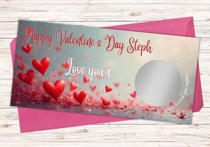 Personalised Valentine’s Scratch Voucher