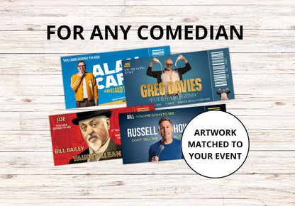 Comedy Show Ticket Voucher