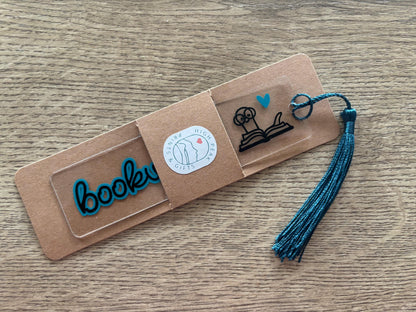 Bookworm Bookmark with Tassel