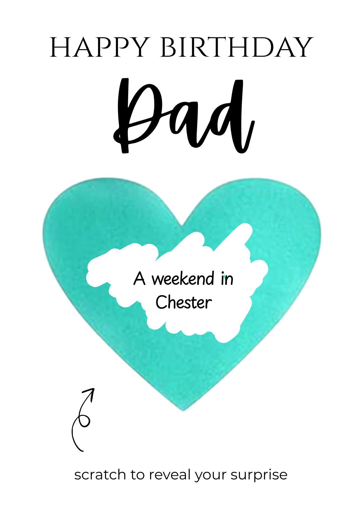 Personalised Birthday Scratch Card