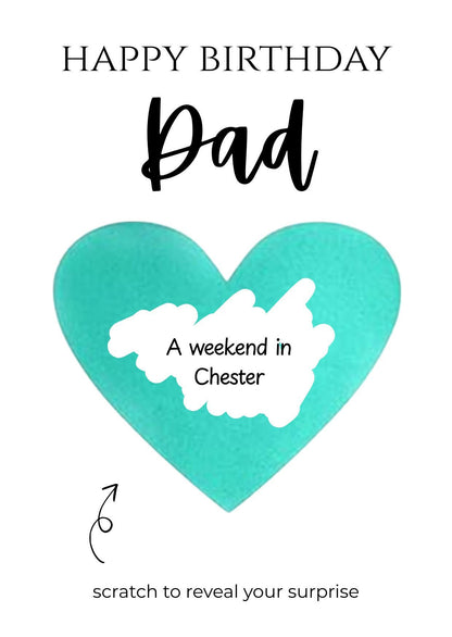 Personalised Birthday Scratch Card