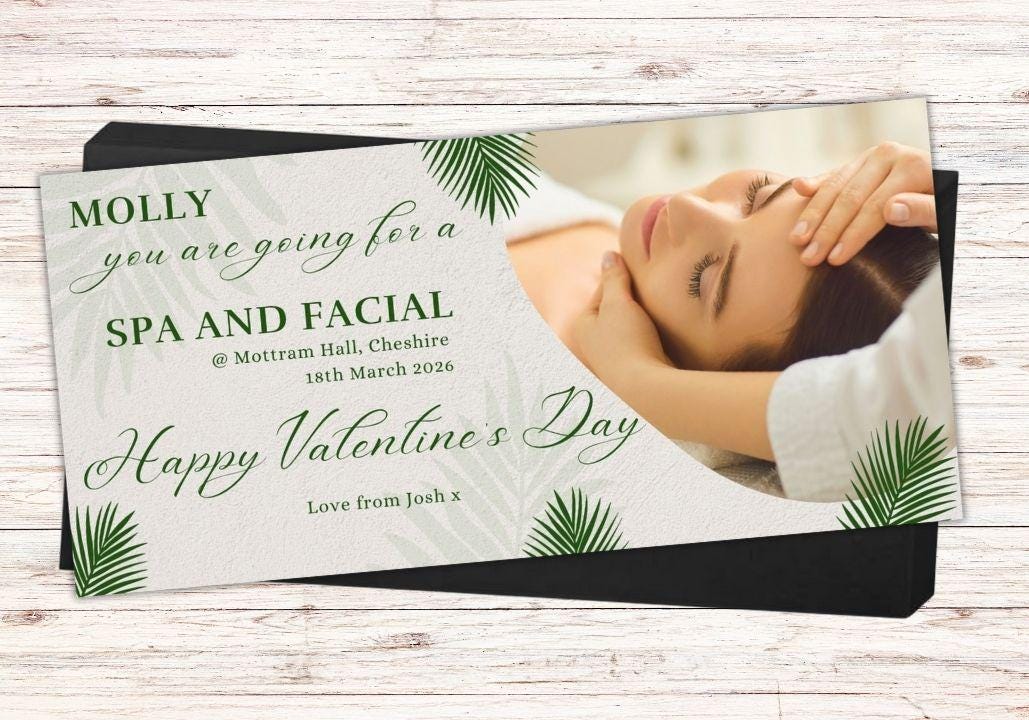 Personalised Spa & Facial Gift Voucher
