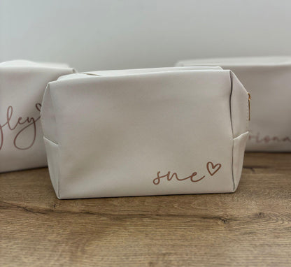 Personalised Makeup/Toiletry/Bits and Bobs Bag