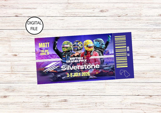 DIGITAL Silverstone Grand Prix 2026 Voucher