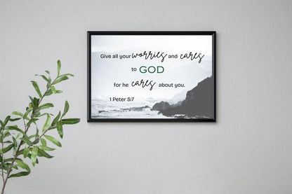 Bible Verse Prints Set of 9 - Digital Download