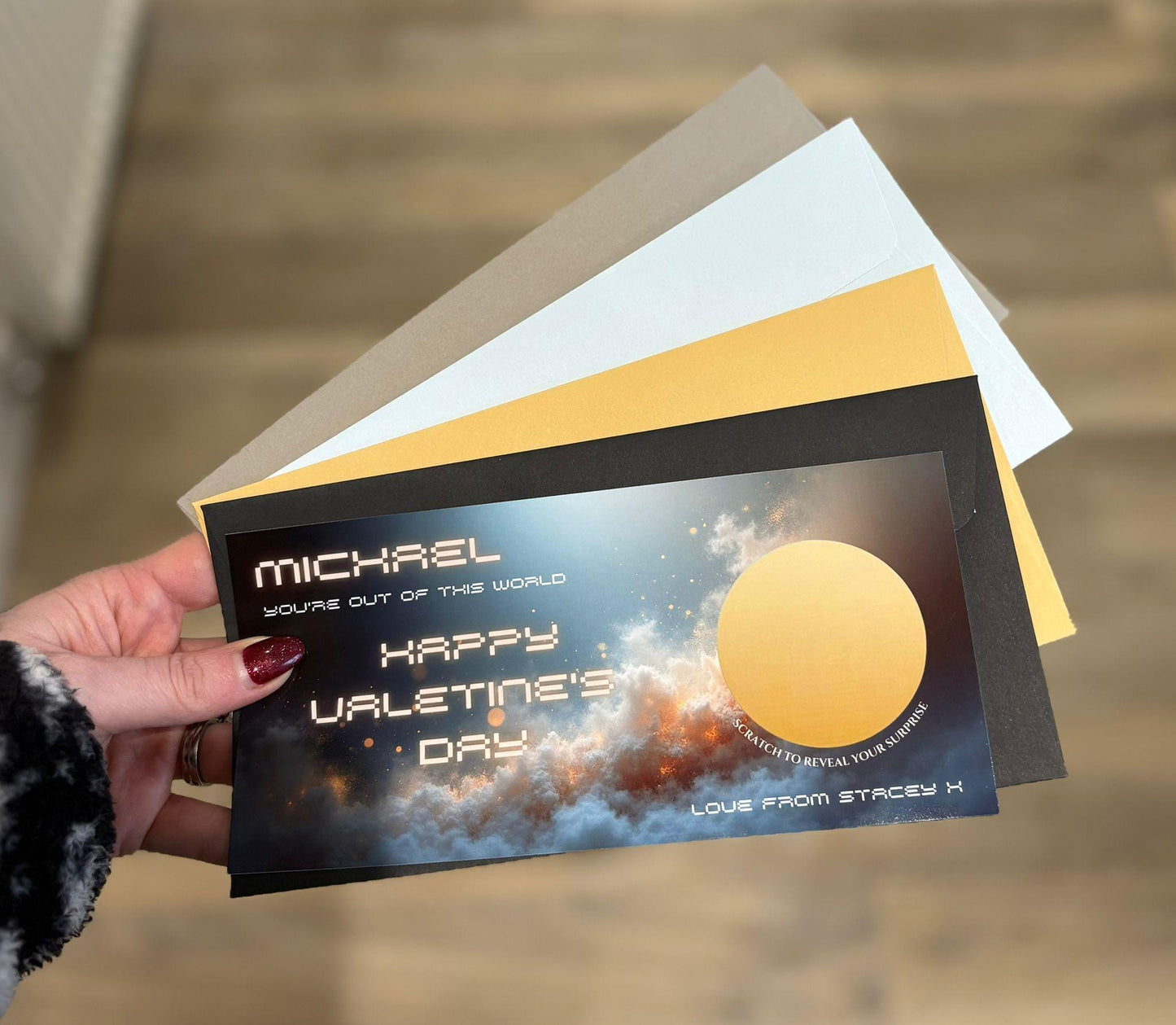 Out of This World Valentine’s Scratch Voucher