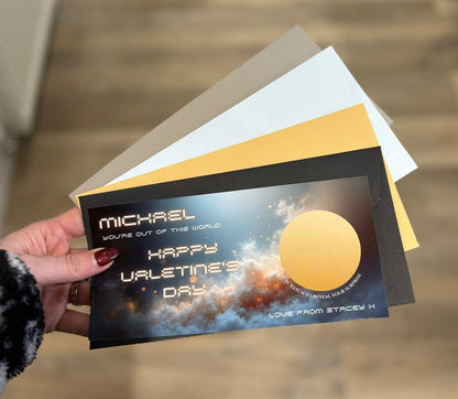 Out of This World Valentine’s Scratch Voucher