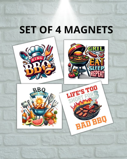 BBQ magnet set