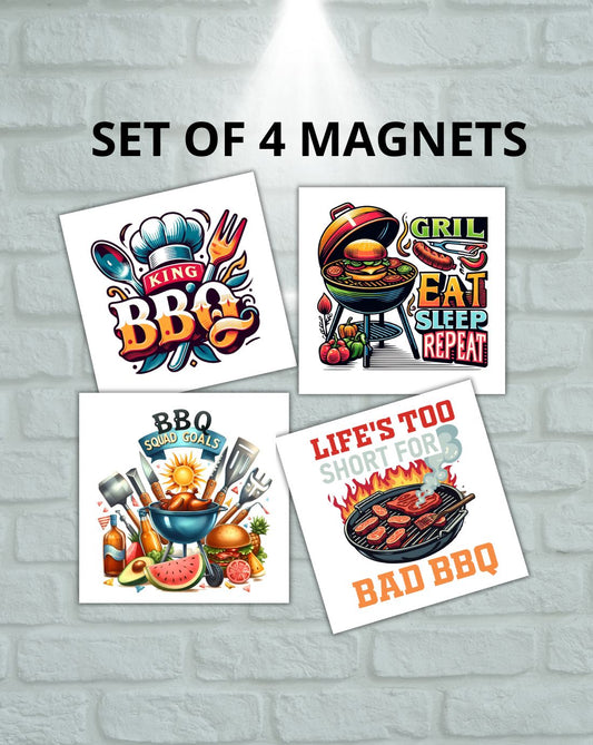 BBQ magnet set