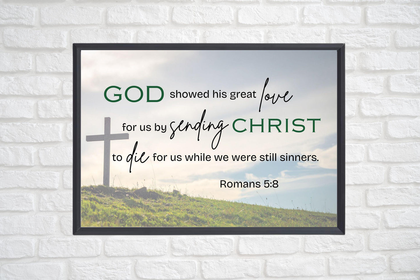 Bible Verse Prints Set of 9 - Digital Download