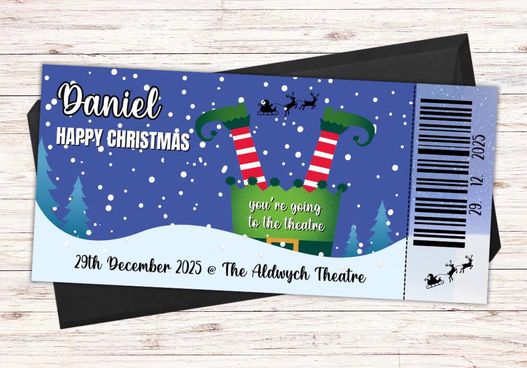 Elf Theatre Musical Ticket