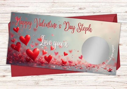 Personalised Valentine’s Scratch Voucher