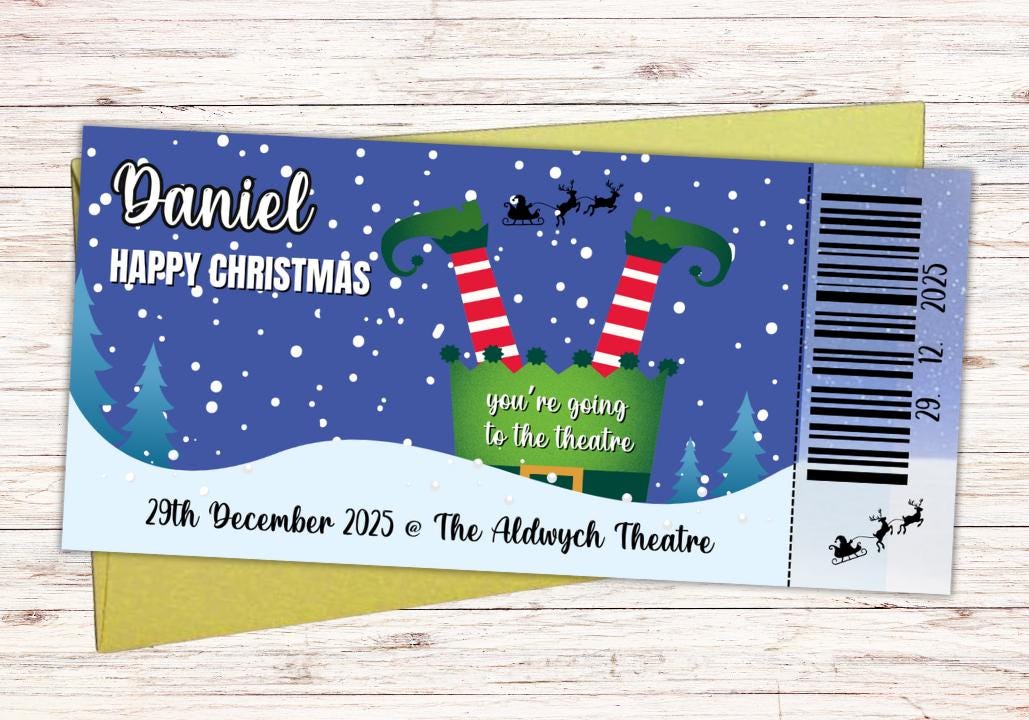Elf Theatre Musical Ticket