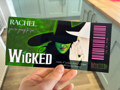 Custom Musical or Theatre Voucher for any event