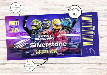 DIGITAL Silverstone Grand Prix 2026 Voucher