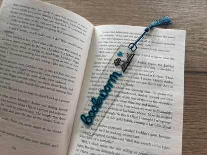 Bookworm Bookmark with Tassel