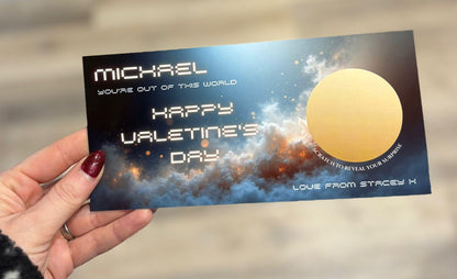 Out of This World Valentine’s Scratch Voucher