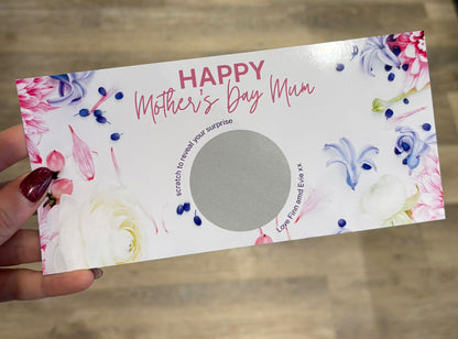 Personalised Mother’s Day Scratch Voucher