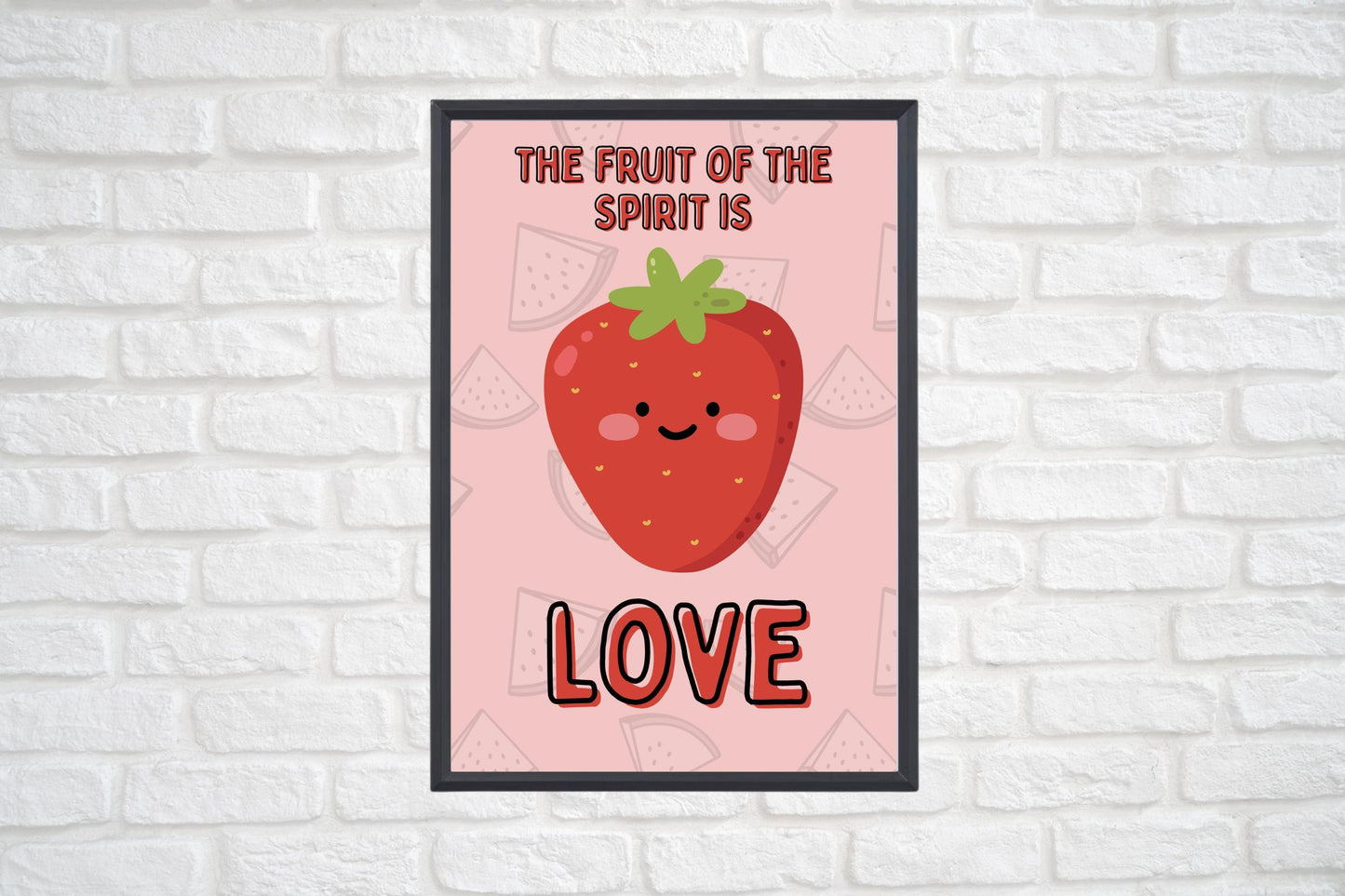 Bible Verse Prints | Fruit of the Spirit Scripture Wall Art (Set of 9, Digital Download)