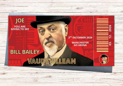 Bill Bailey Comedy Show Ticket Gift Voucher