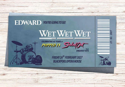 Wet Custom Concert Voucher| 2027 Tour