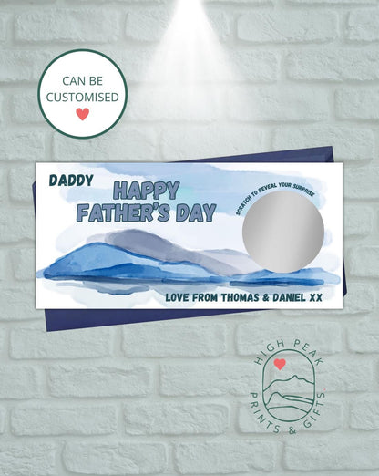 Father's Day Card | Personalised Voucher