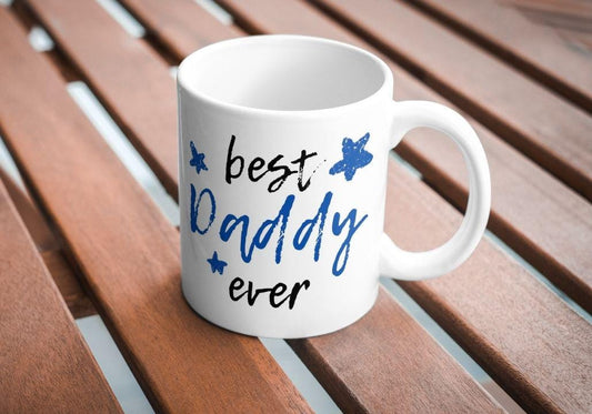 Daddy Ever Ceramic Mug – Father’s Day Gift for Dad, Grandad