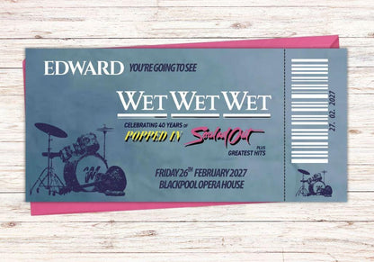 Wet Custom Concert Voucher| 2027 Tour