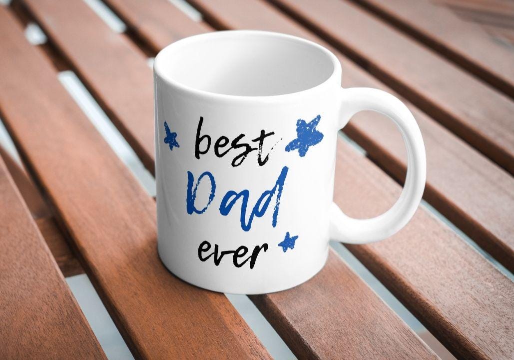 Daddy Ever Ceramic Mug – Father’s Day Gift for Dad, Grandad